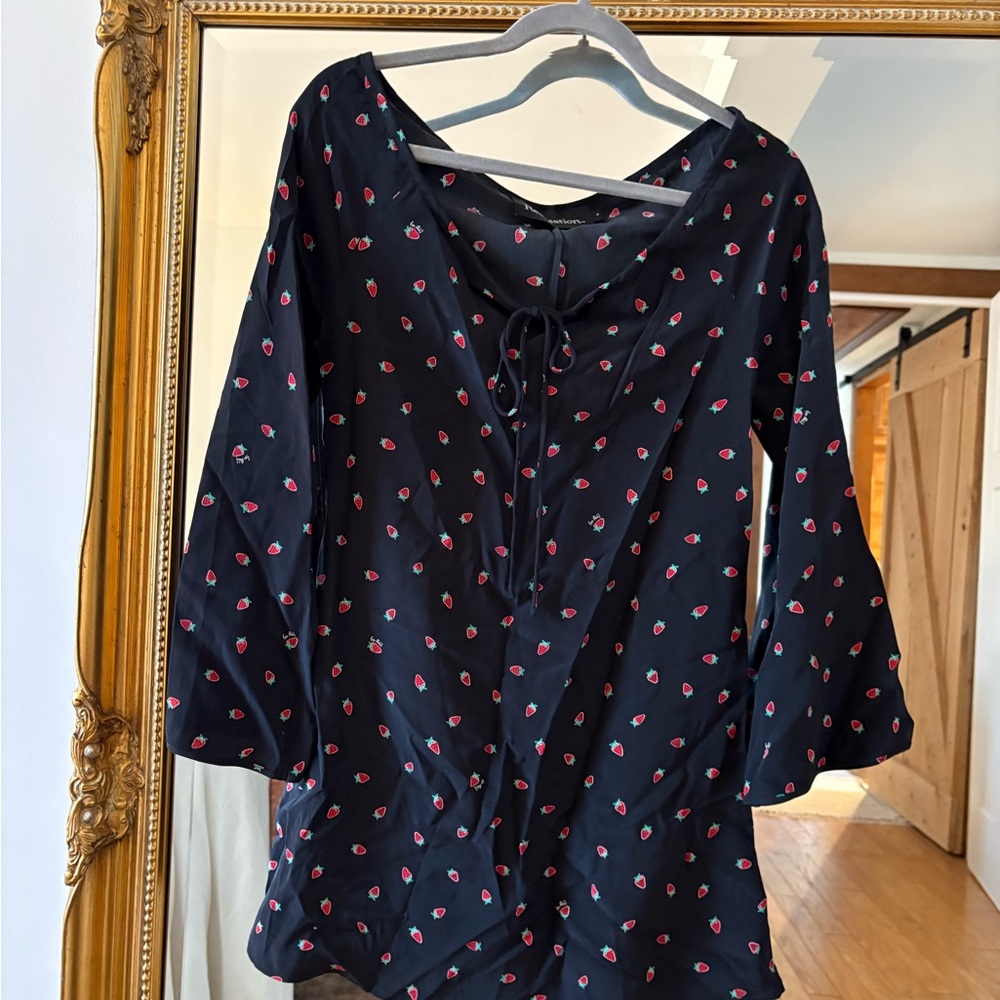 Realisation Par Black Strawberry dress